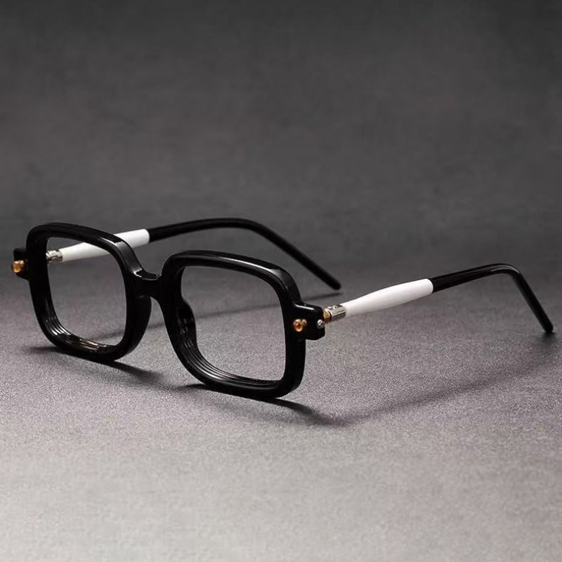Vintage Style Large Frame Anti-Blue Light Glasses