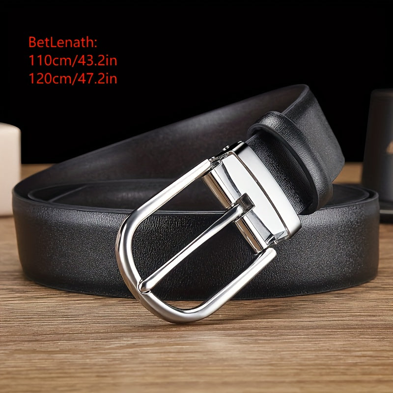 Jack Marc Elegant Men's Genuine Leather Belt