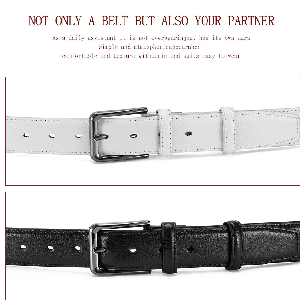 Men's Pin Buckle Belt Jeans Casual Men's Belt