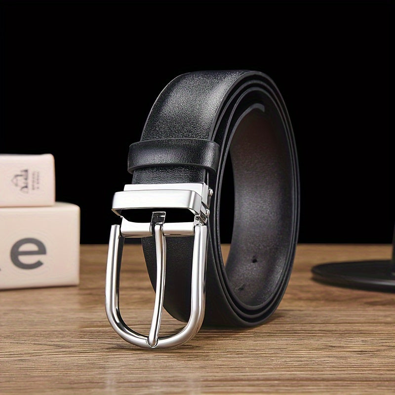 Jack Marc Elegant Men's Genuine Leather Belt