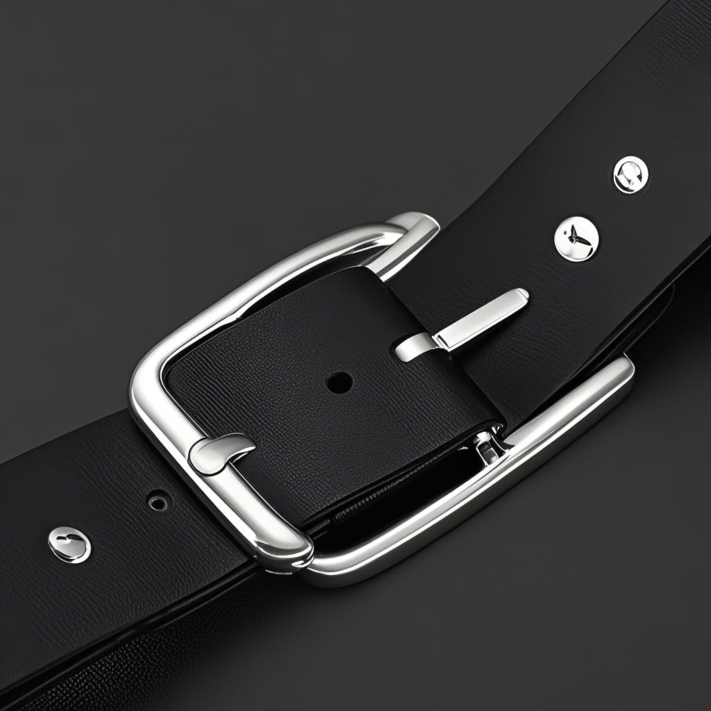 Jack Marc Men’s Casual Fashion Leather Belt