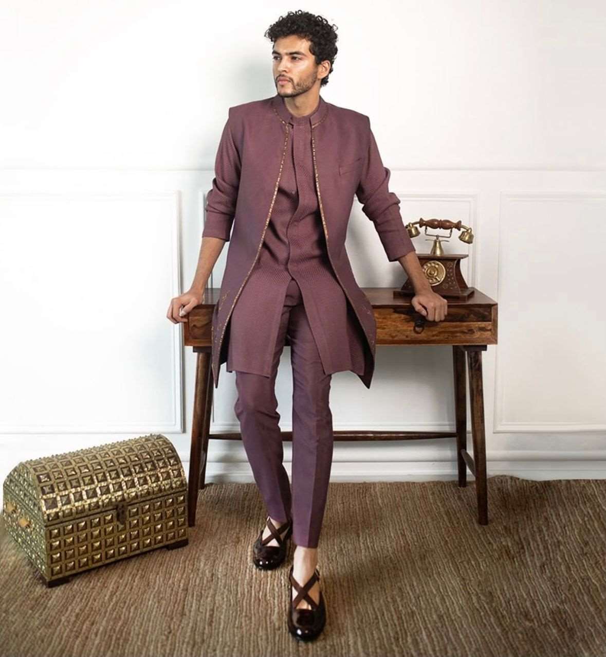 Buy Designer Criss Cross Peshawari Sandal For Men-Jackmarc.com - JACKMARC.COM