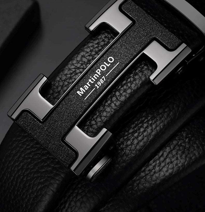 Buy Designer H Buckle Leather Belt For Men-Jackmarc.com - JACKMARC.COM