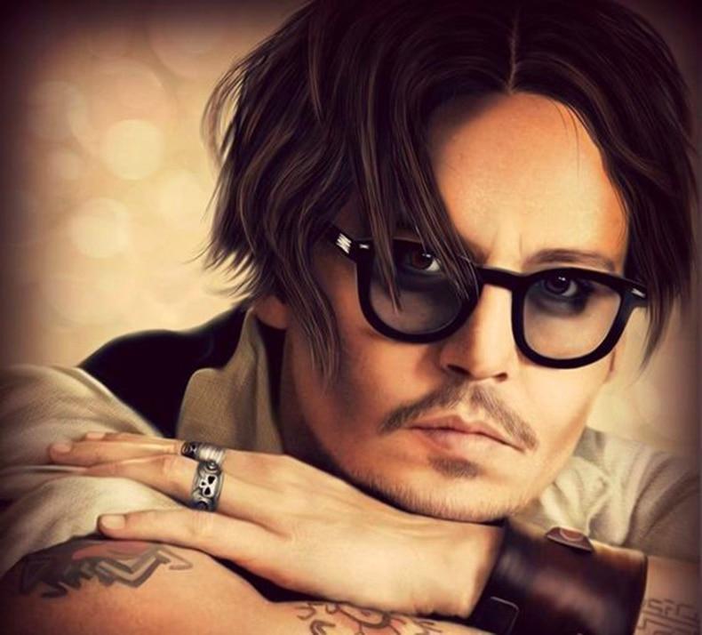 Johnny Depp Oval Sunglasses For Men -jackmarc - JACKMARC.COM