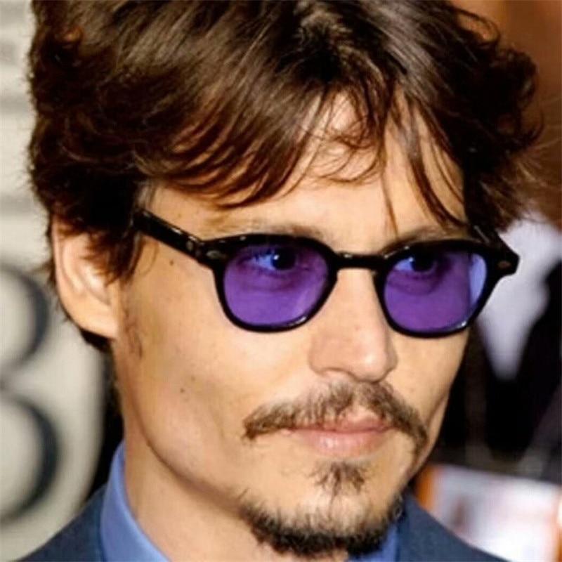 Johnny Depp Oval Sunglasses For Men -jackmarc - JACKMARC.COM