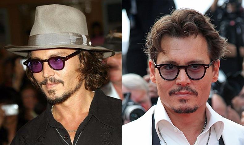 Johnny Depp Oval Sunglasses For Men -jackmarc - JACKMARC.COM