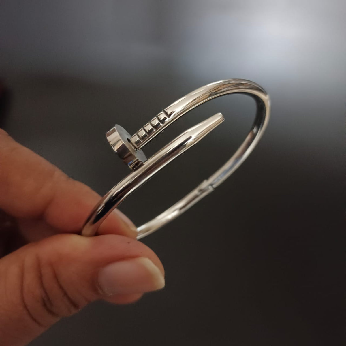 Silver kada designs for ladies best sale