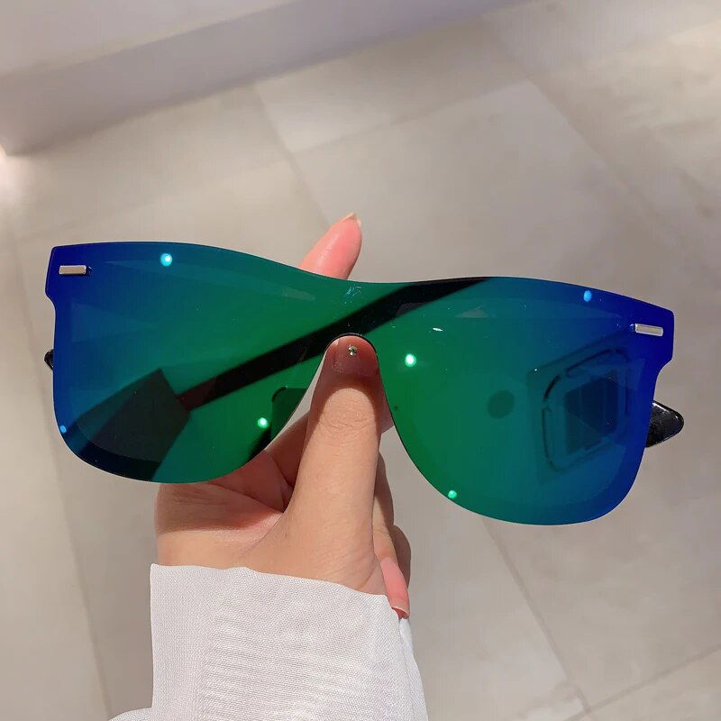 Oversized Square Sunglasses - Trendy Unisex Eyewear for Men and Women - JACKMARC.COM