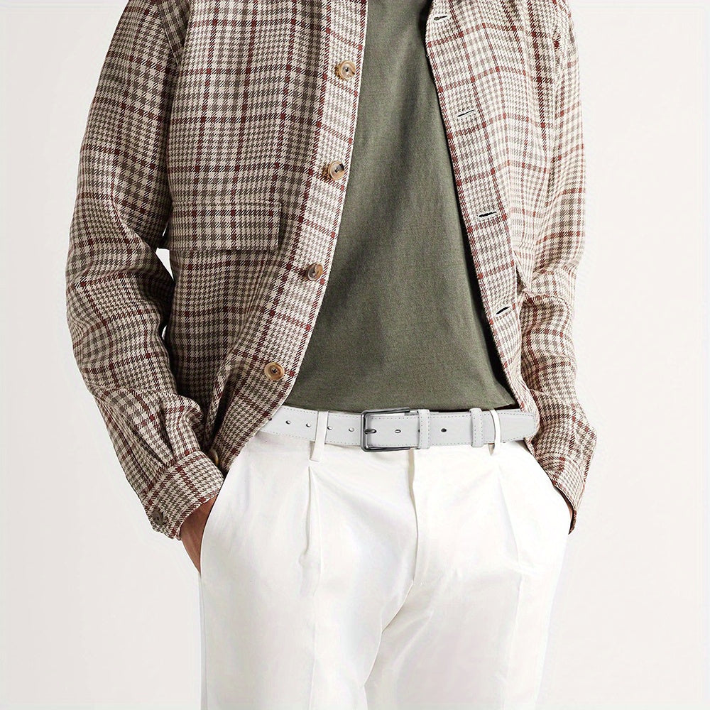 Men's Pin Buckle Belt Jeans Casual Men's Belt