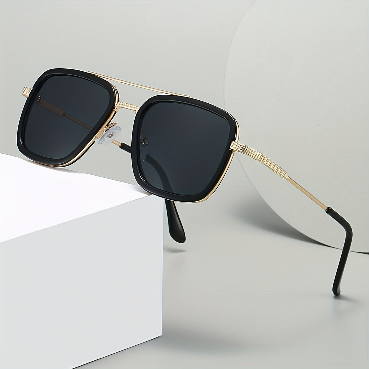 Tony Stark Inspired Stylish Square Glasses