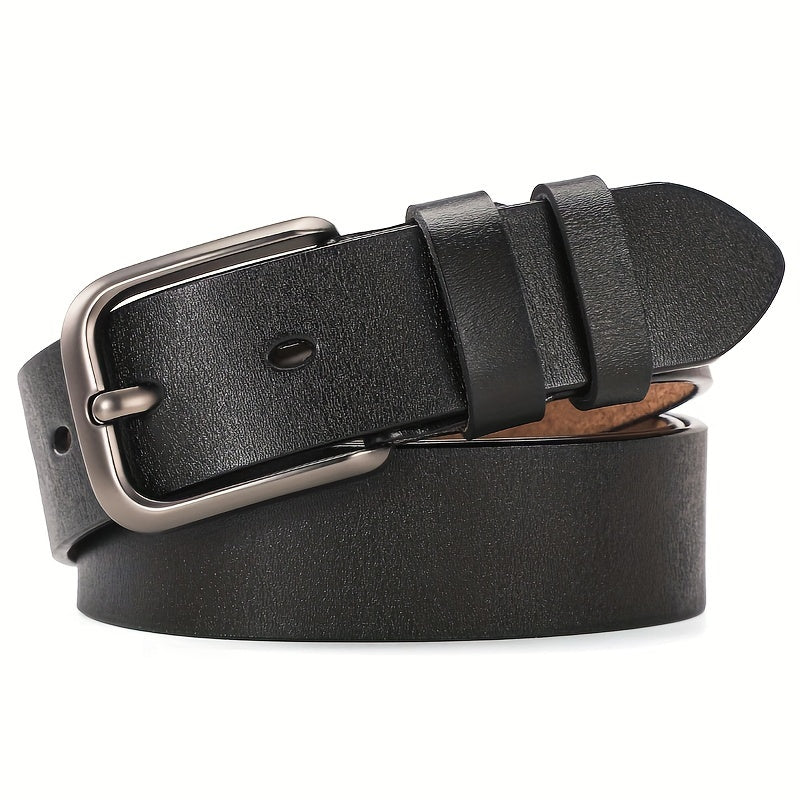 Stylish Casual Retro Buckle Genuine Leather Belt for Men