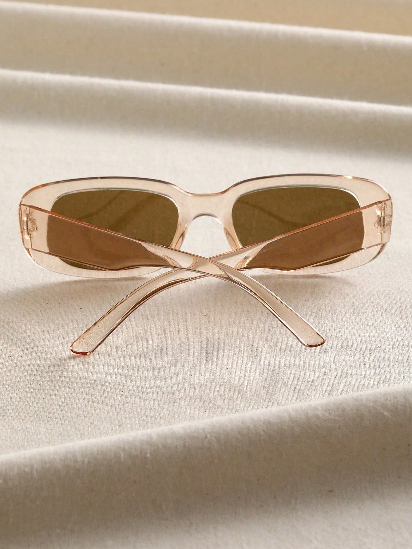 Trendy Small Rectangle Sunglasses - UV400 Protection