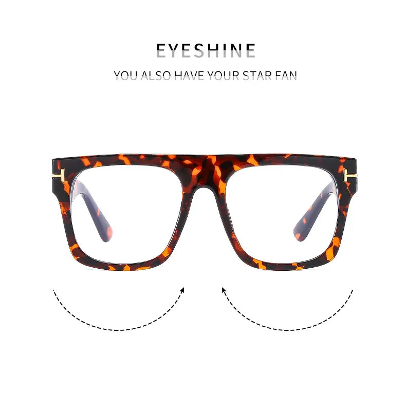 Vintage Square Anti Blue Light Eyeglasses