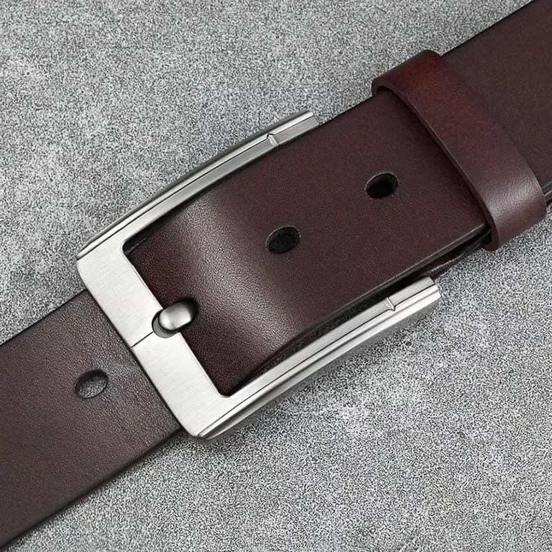 Classic Designer Fashion with Vintage Pin Buckle