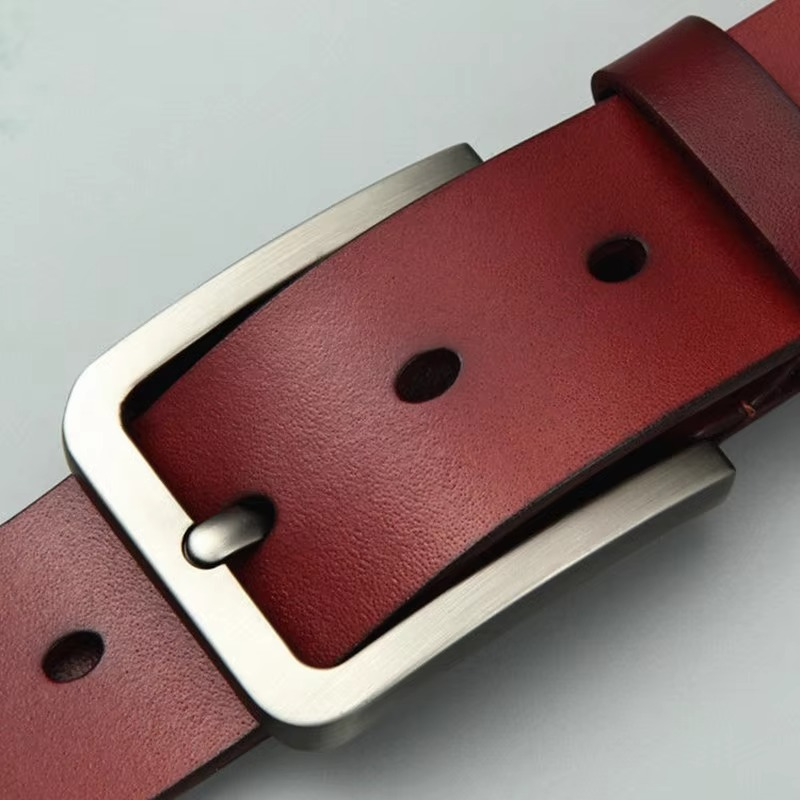 Classic Designer Fashion with Vintage Pin Buckle