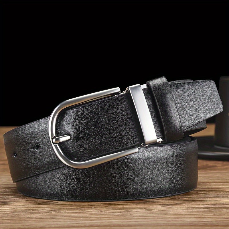 Jack Marc Elegant Men's Genuine Leather Belt