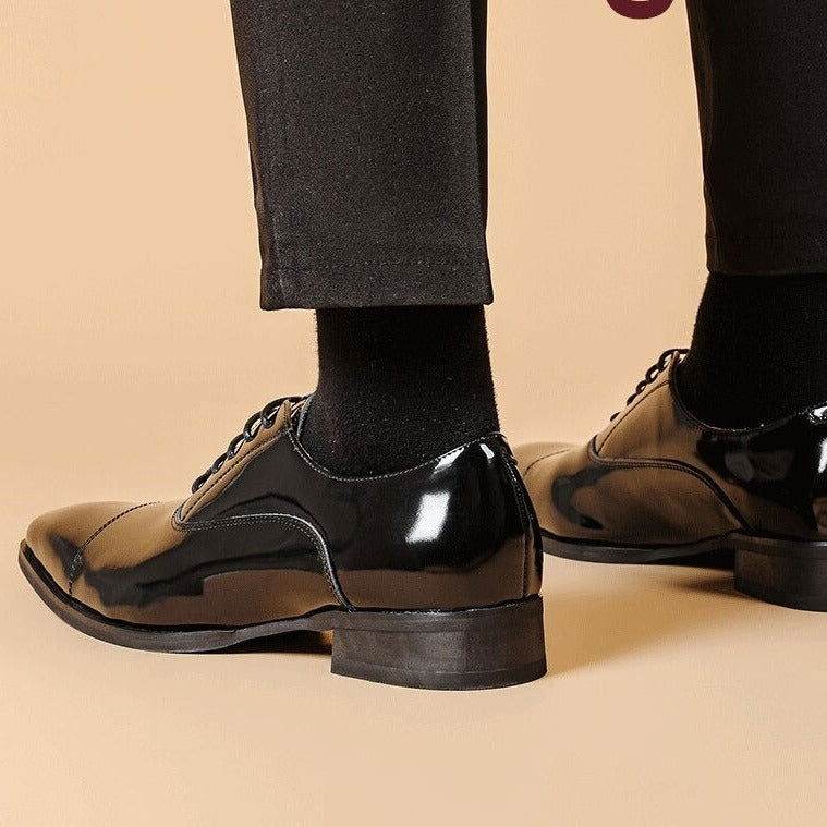 Mens Shiny Oxford Shoes