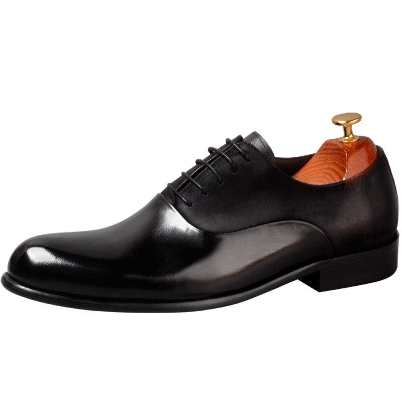 New Elegant Semi Suede Touch Lace up Formal Shoes For Men-Jack Marc