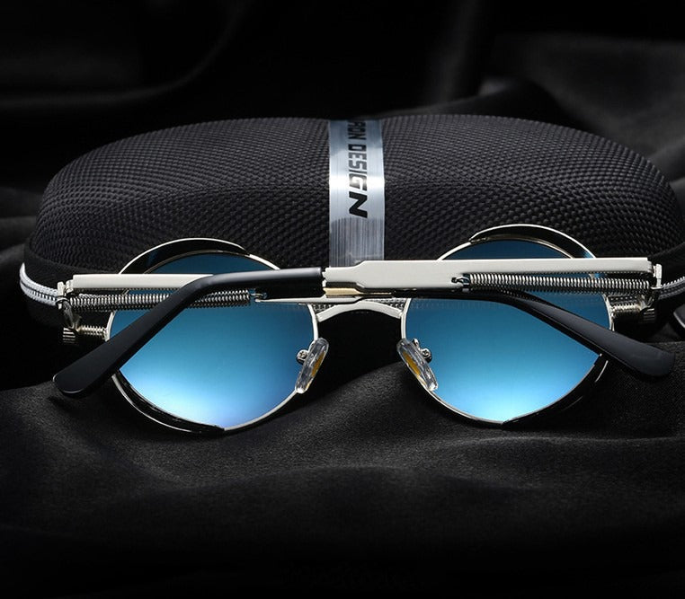 Buy high quality round frame fashion men sunglasses-Jackmarc