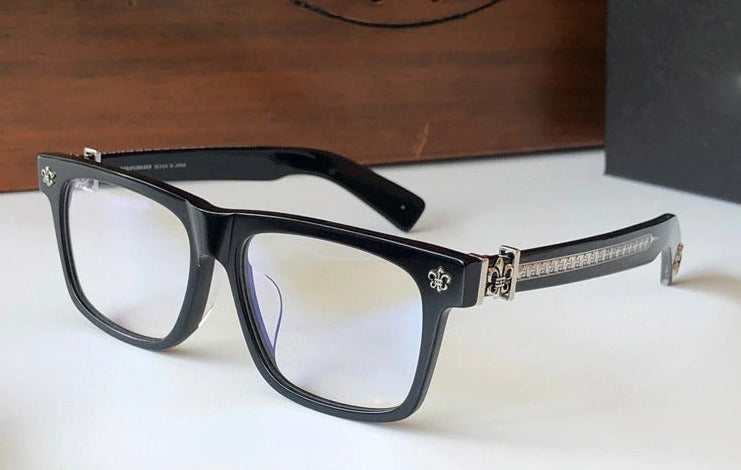 Buy Classic Retro Large Square Glasses Designer Frame Fashion Punk-JM - JACKMARC.COM