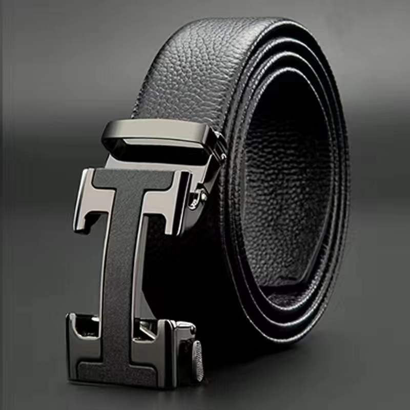 Buy H Automatic Buckle Designer Leather Belt For Men-Jackmarc - JACKMARC.COM