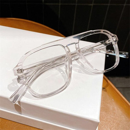 Buy New Arrival Trendy Unisex Anti-Blue Rectangle Glasses -Jackmarc - JACKMARC.COM
