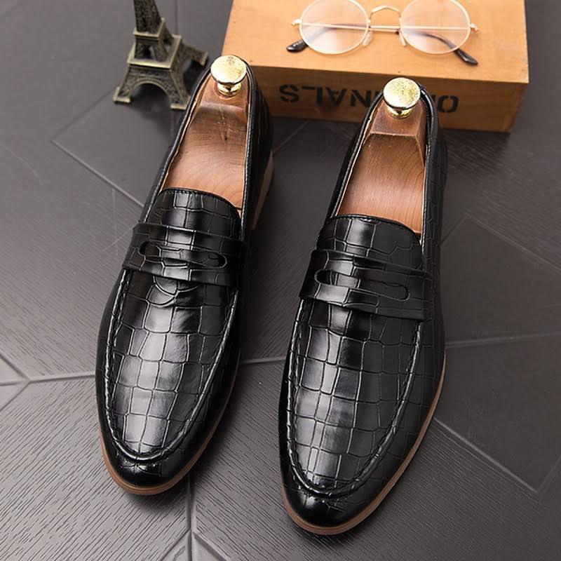 Buy Now High Quality Croc Moccasin Shoes For Office Wear And Casual Wear- JackMarc - JACKMARC.COM