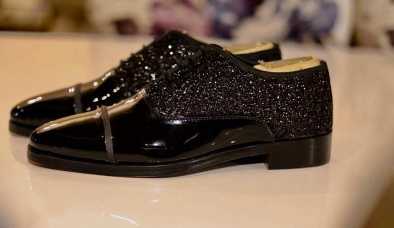 Buy Now Stylish Shimmer Patent Shoes For Party and Wedding Occasion - JackMarc - JACKMARC.COM