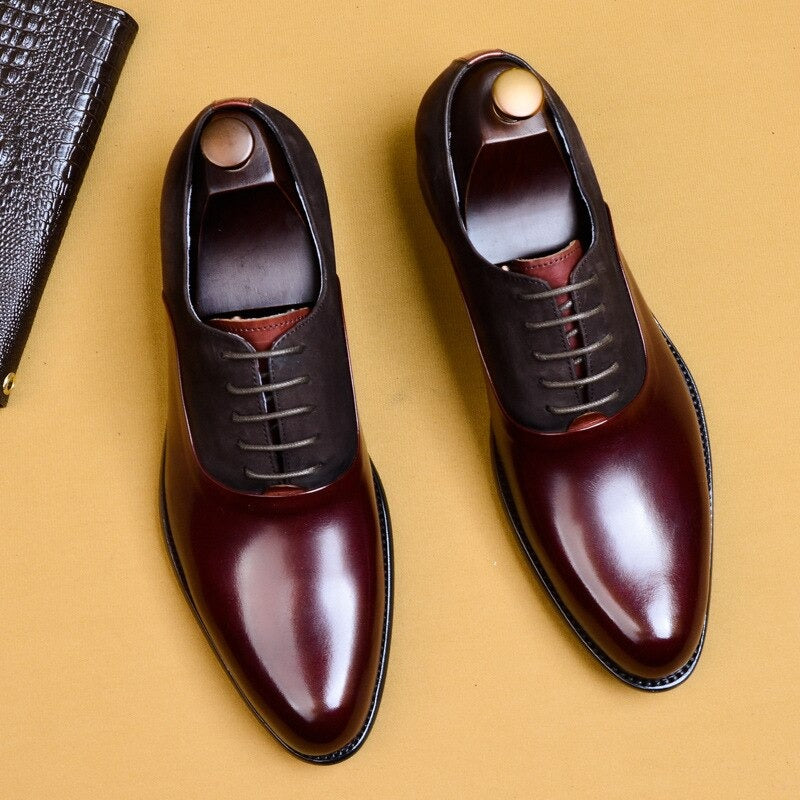 Buy Vintage Flat Shoes For Men Wedding Office Wear Formal-Jackmarc.com - JACKMARC.COM