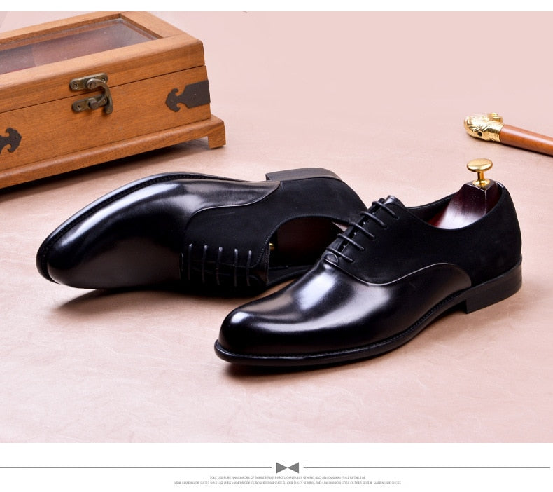 Classic Business Formal Wedding Party Wear Shoes For Men-JACKMARC - JACKMARC.COM