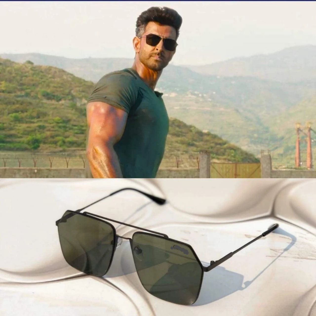 Hrithik Roshan War Movie Stylish Sunglasses For Men-JackMarc - JACKMARC.COM