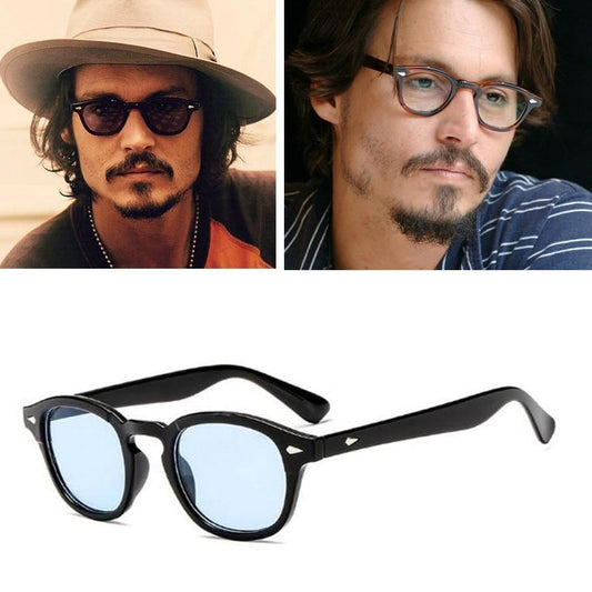 Johnny Depp Oval Sunglasses For Men -jackmarc - JACKMARC.COM