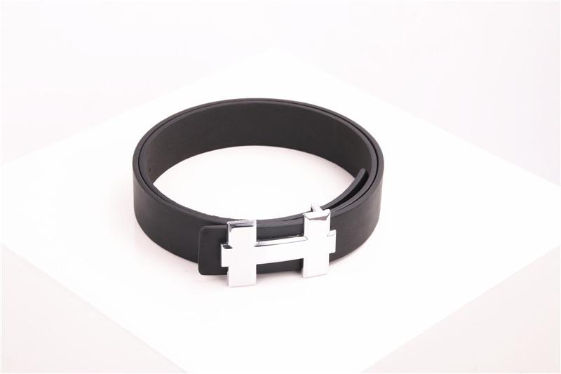 Luxury Designer H Brand Designer Belts Men High Quality PU Leather Belt Buckle Strap for Jeans-JACKMARC - JACKMARC.COM