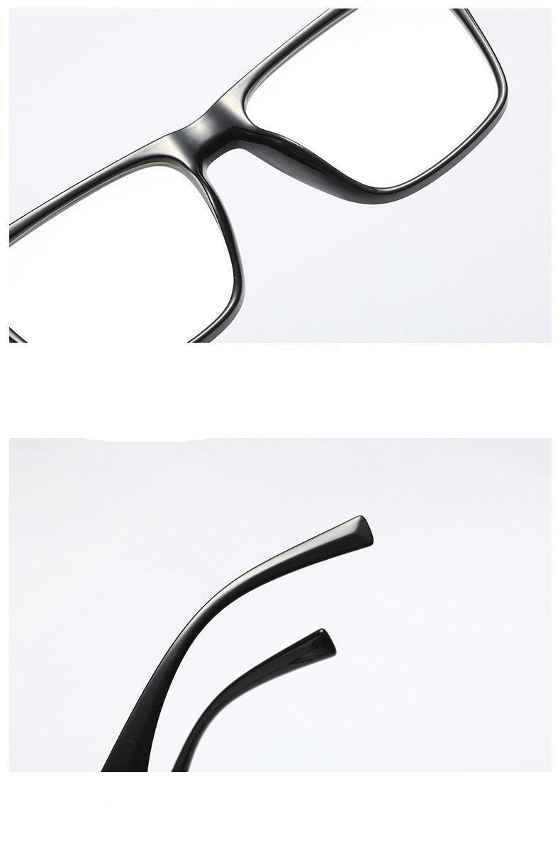 Oversized Square Frame Eyeglasses For Men - JACKMARC - JACKMARC.COM