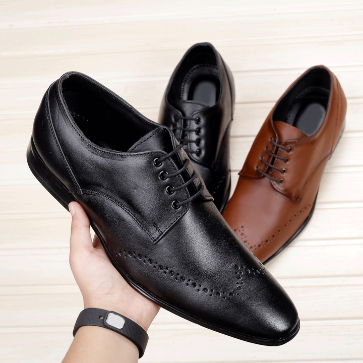 Premium Designer Formal Pointed Leather Shoes For Office And Party Wear - JackMarc - JACKMARC.COM