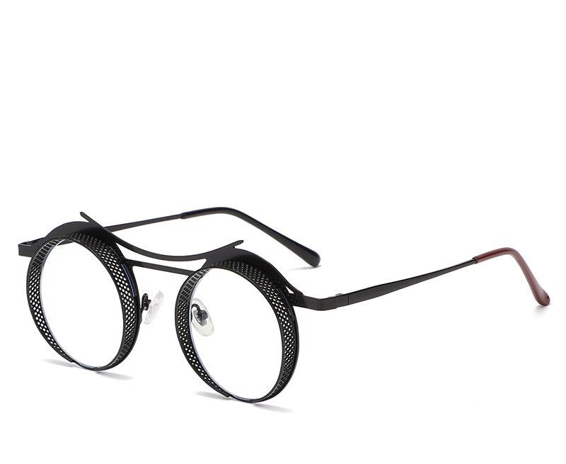 Buy Designer Round Steampunk Sunglasses -Jackmarc