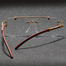 Load image into Gallery viewer, Men&#39;s Fashion Rimless Square Glasses
