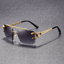 Load image into Gallery viewer, Fashion Rimless Square Sunglasses
