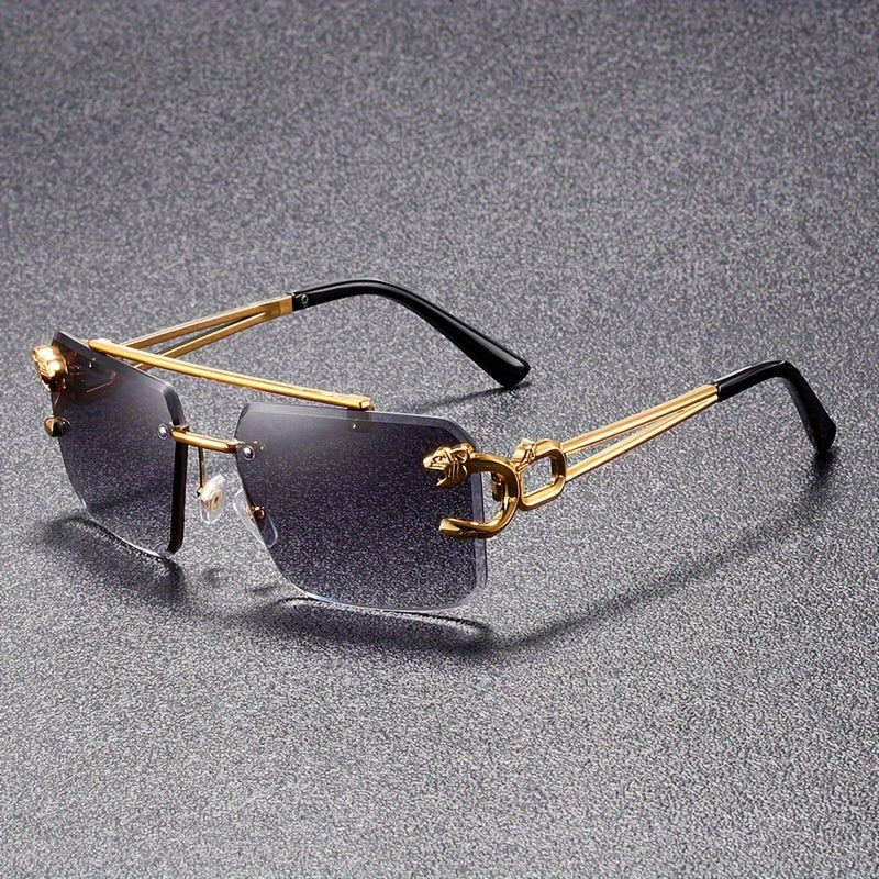 Fashion Rimless Square Sunglasses