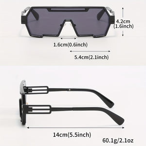 Cyberpunk Rectangular Sunglasses