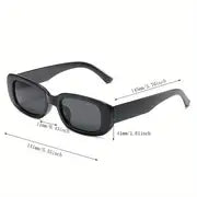 Retro 90s Punk Sun Shades Glasses For Driving Beach Travel