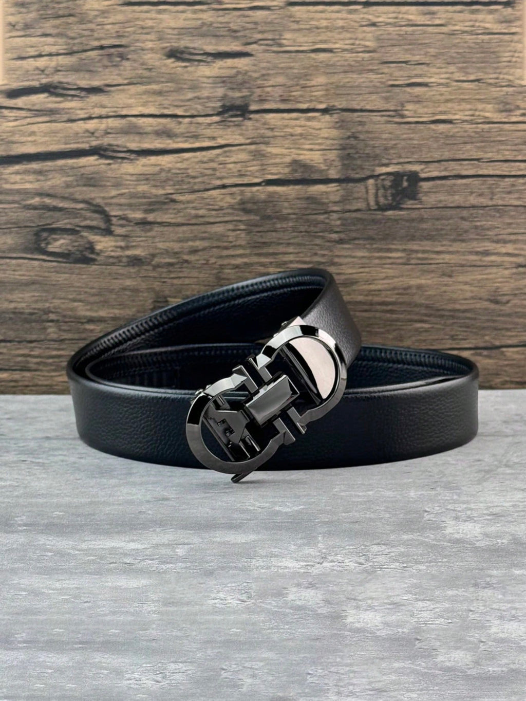 Men's Belt Adjustable Automatic Buckle