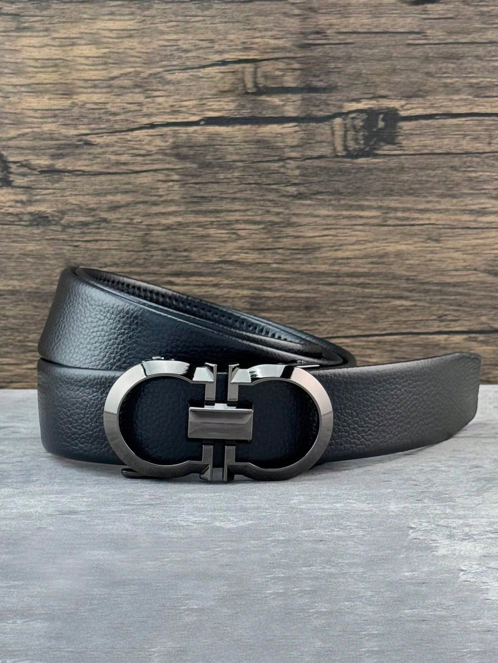 Men's Belt Adjustable Automatic Buckle