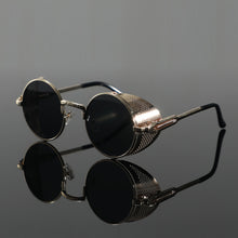 Load image into Gallery viewer, Vintage steampunk Flip Sunglasses
