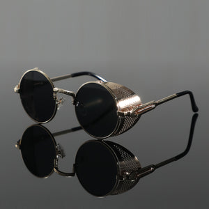 Vintage steampunk Flip Sunglasses