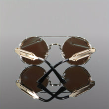 Load image into Gallery viewer, Men&#39;s Steampunk Metal Round Frame Fashion Glasses
