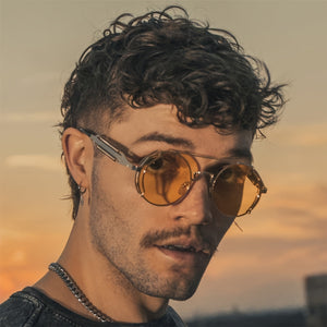 Stylish Bold cyberpunk sunglasses