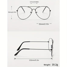 Load image into Gallery viewer, Preppy Style Oval Full Rim Glasses for Men
