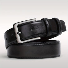 Load image into Gallery viewer, Men&#39;s Genuine Leather Pin Buckle Belt Business Jeans Belt
