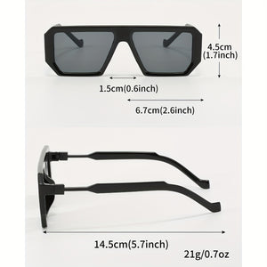 Stylish Polygon Square Sunglasses